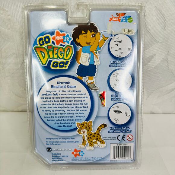 Zizzle Go Diego Go Hand Held Electronic Game 2006 - Picture 6 of 6